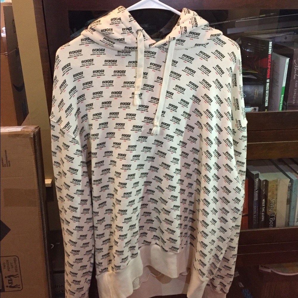 Authentic Gucci “Guccify Hypnotism” Graphic Hoodie